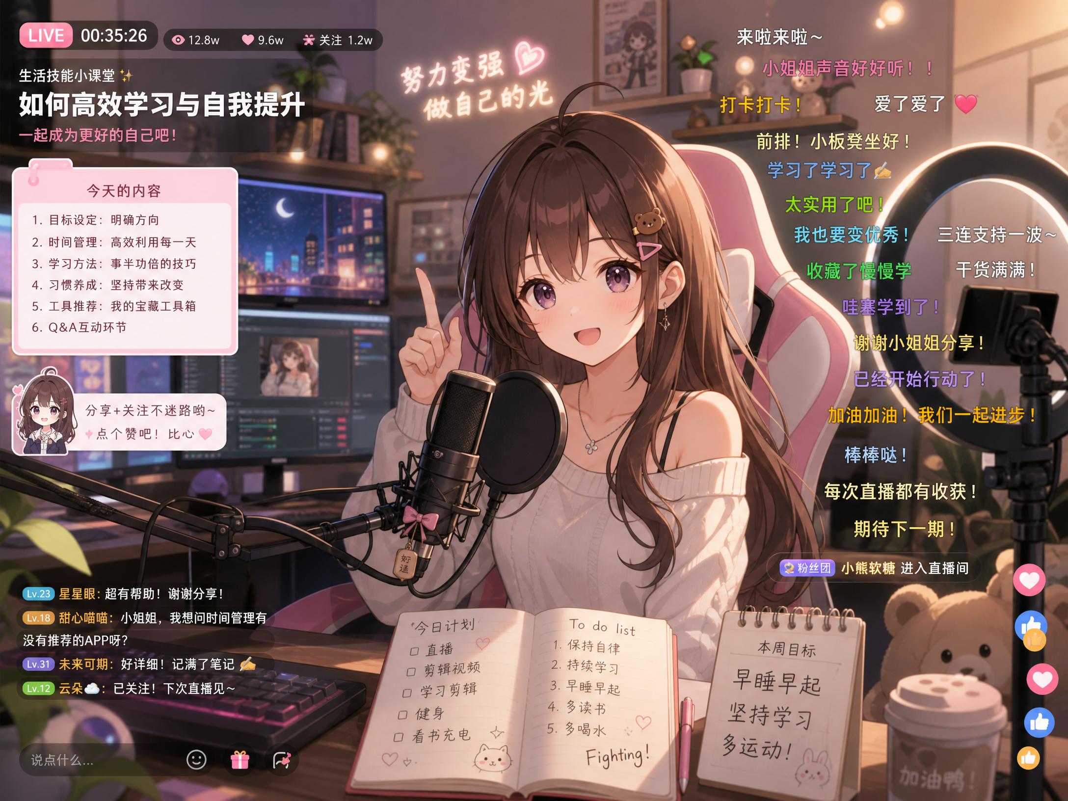 抖荫短视频-【抖荫短视频】动漫直播精彩回顾·弹幕互动合集